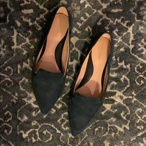 Suede Pointed flats -Taryn Rose size 8